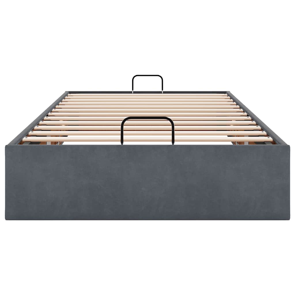 Struttura Letto Pouf Senza Materasso 80x200 cm Velluto - homemem39