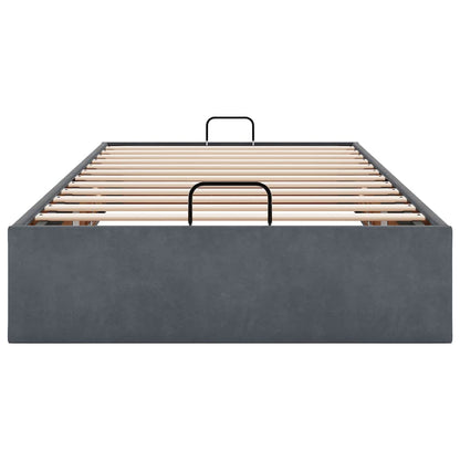 Struttura Letto Pouf Senza Materasso 80x200 cm Velluto - homemem39