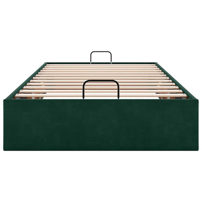 Struttura Letto Pouf Senza Materasso 80x200 cm Velluto