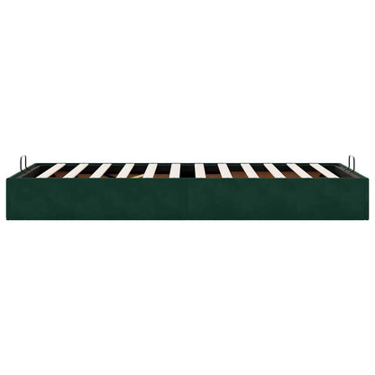 Struttura Letto Pouf Senza Materasso 80x200 cm Velluto