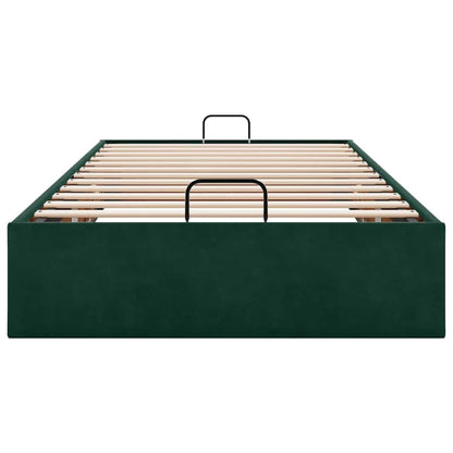 Struttura Letto Pouf Senza Materasso 90x190 cm Velluto