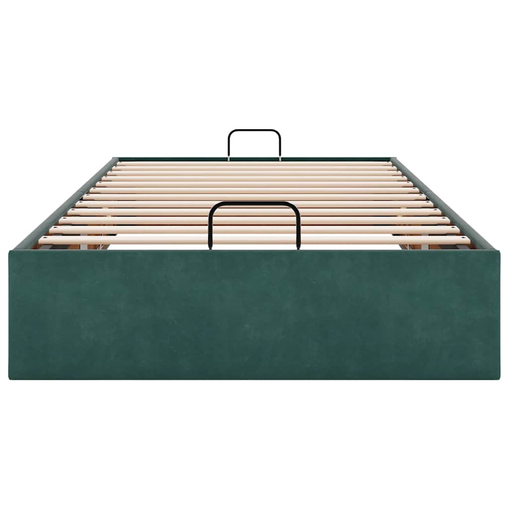 Struttura Letto Pouf Senza Materasso 90x200 cm Velluto - homemem39