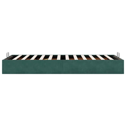 Struttura Letto Pouf Senza Materasso 90x200 cm Velluto - homemem39