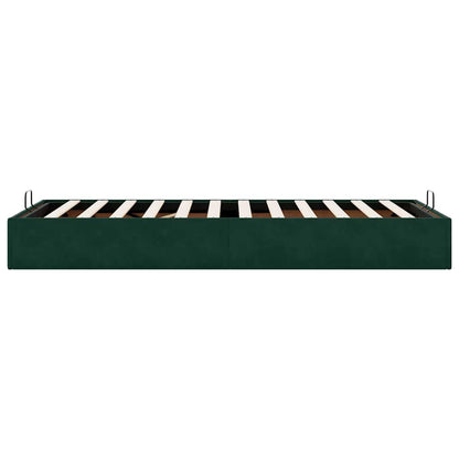 Struttura Letto Pouf Senza Materasso 90x200 cm Velluto