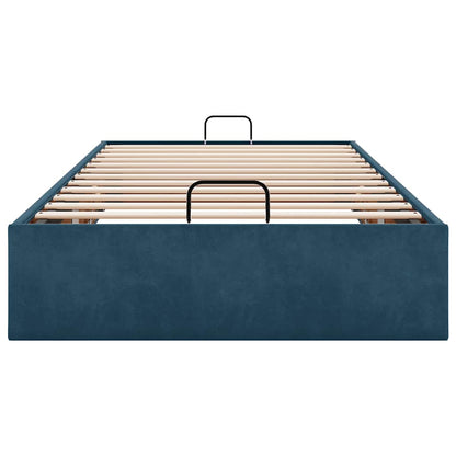 Struttura Letto Pouf Senza Materasso 90x200 cm Velluto