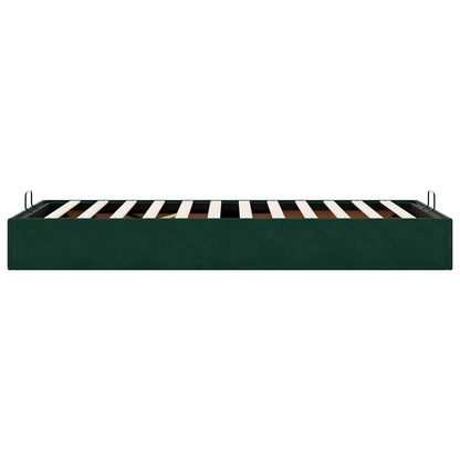 Struttura Letto Pouf Senza Materasso 100x200 cm Velluto