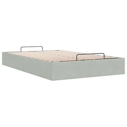 Struttura Letto Pouf Senza Materasso 120x190 cm Velluto | homemem39