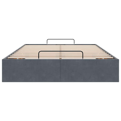 Struttura Letto Pouf Senza Materasso 80x200 cm Velluto | homemem39