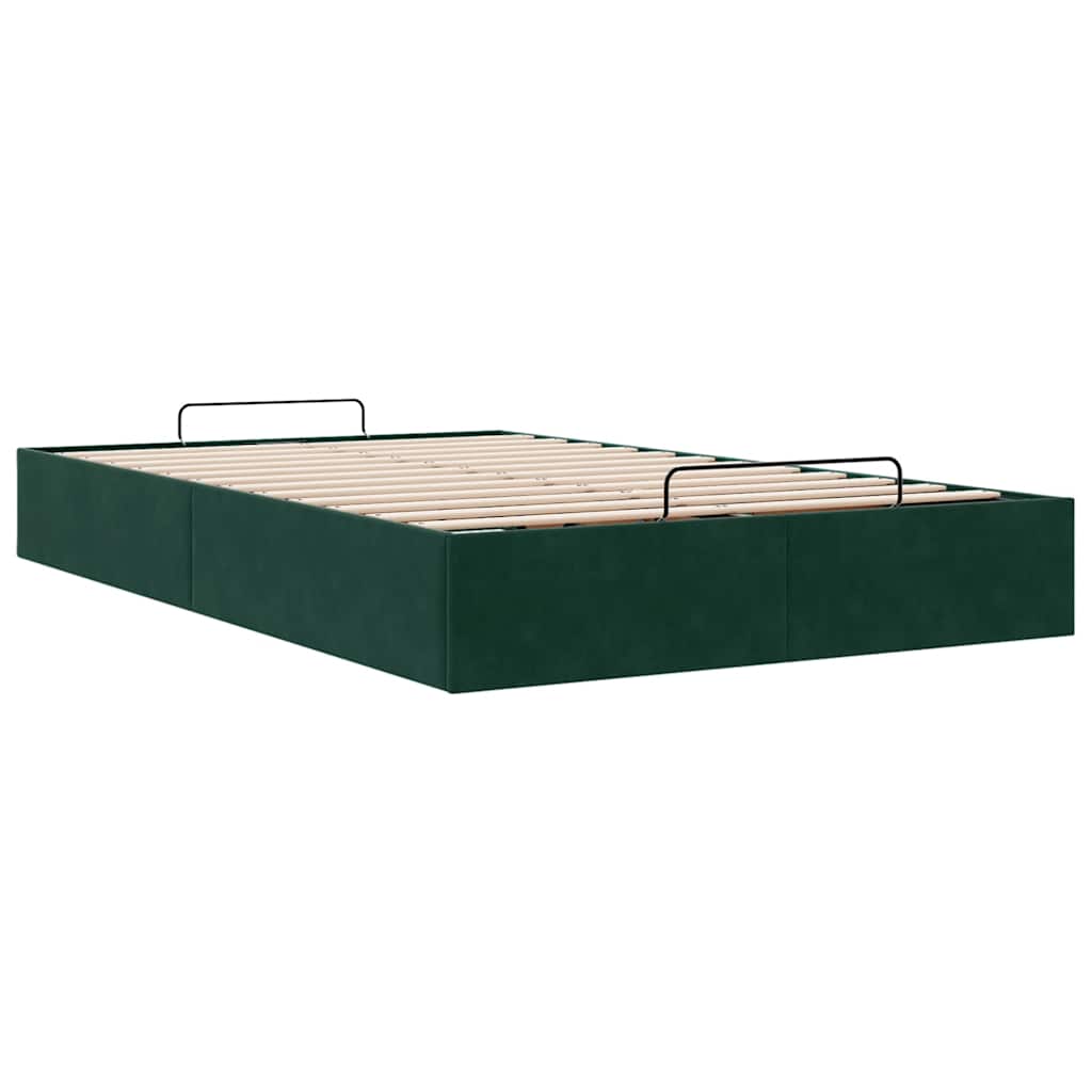 Struttura Letto Pouf Senza Materasso 120x190 cm Velluto | homemem39