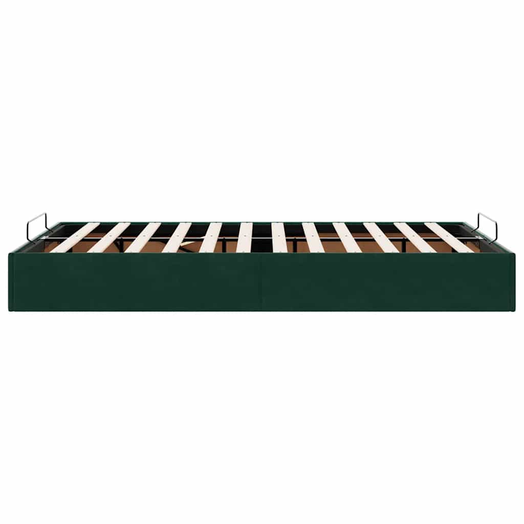 Struttura Letto Pouf Senza Materasso 120x190 cm Velluto | homemem39