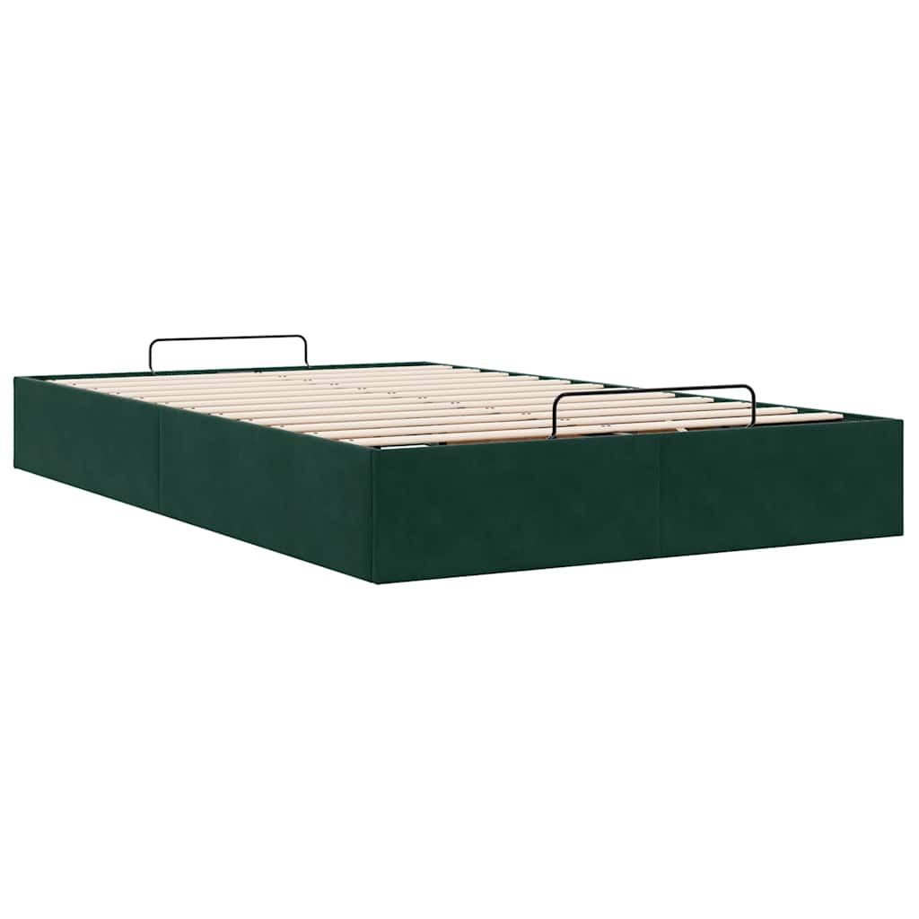 Struttura Letto Pouf Senza Materasso 120x190 cm Velluto | homemem39