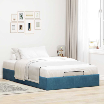 Struttura Letto Pouf Senza Materasso 120x190 cm Velluto | homemem39