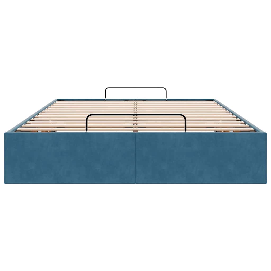 Struttura Letto Pouf Senza Materasso 120x190 cm Velluto | homemem39