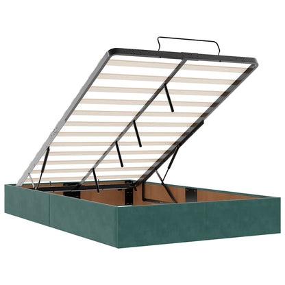 Struttura Letto Pouf Senza Materasso 120x200 cm Velluto