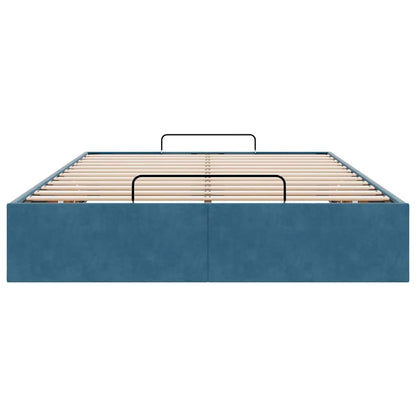 Struttura Letto Pouf Senza Materasso 120x200 cm Velluto - homemem39