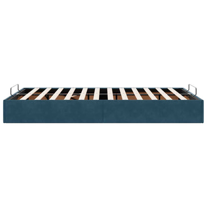 Struttura Letto Pouf Senza Materasso 120x200 cm Velluto