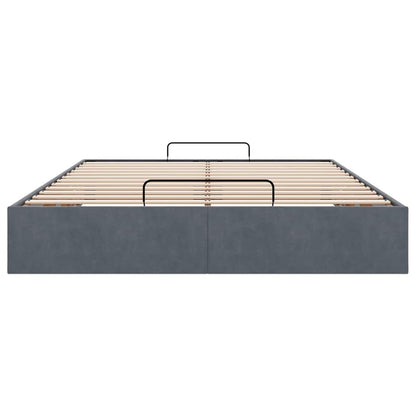 Struttura Letto Pouf Senza Materasso 140x190 cm Velluto