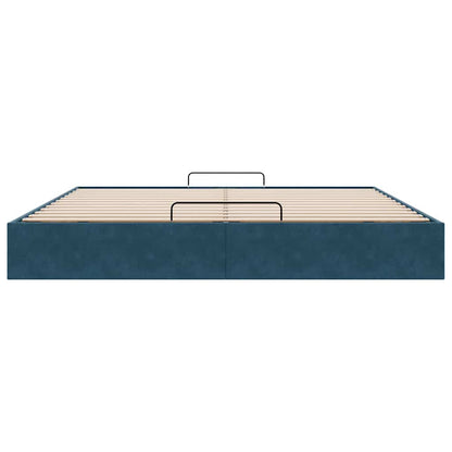 Struttura Letto Pouf senza Materasso 180x200 cm in Velluto