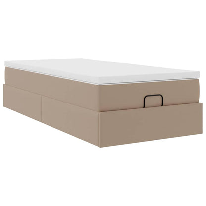 Struttura Letto Pouf con Materasso 100x200 cm Similpelle | homemem39