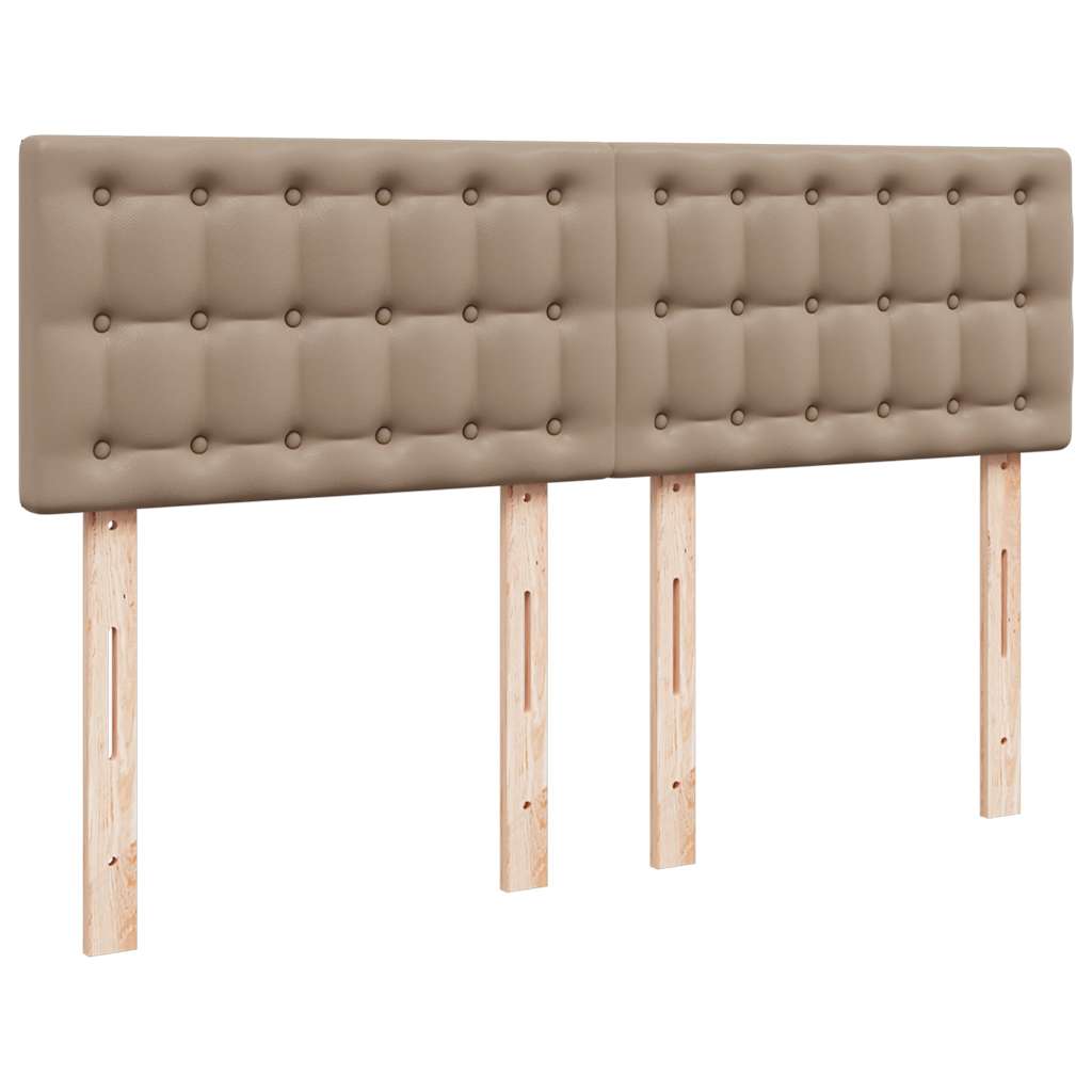 Struttura Letto Pouf con Materasso 140x200 cm Similpelle | homemem39