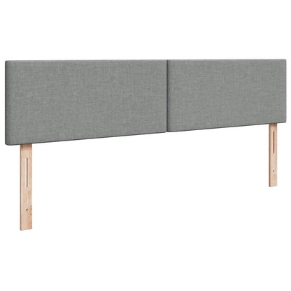 Struttura Letto Pouf con Materasso 200x200 cm in Tessuto