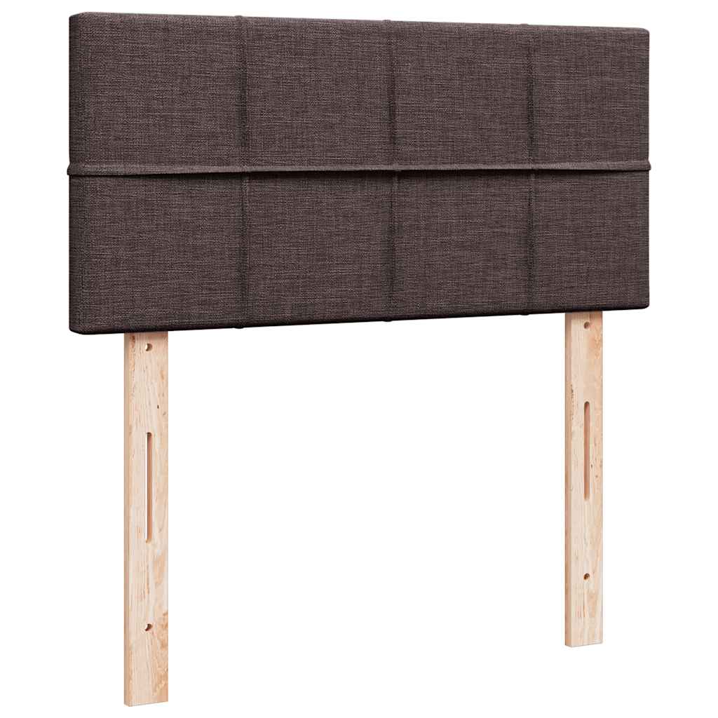 Struttura Letto Pouf con Materasso 90x190 cm in Tessuto | homemem39