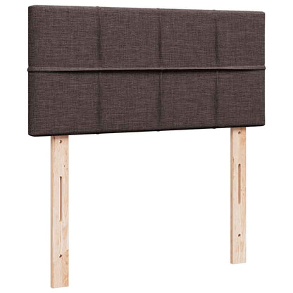 Struttura Letto Pouf con Materasso 90x190 cm in Tessuto | homemem39