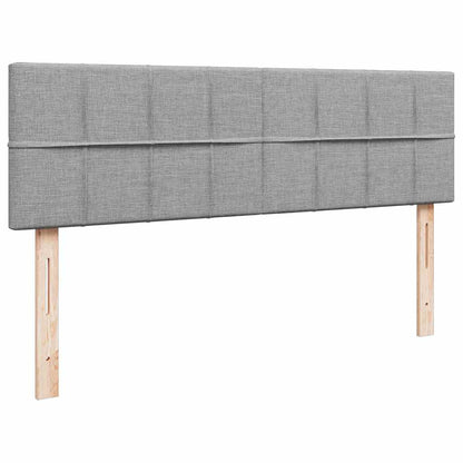 Struttura Letto Pouf con Materasso 140x200 cm in Tessuto
