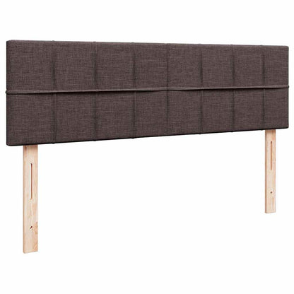 Struttura Letto Pouf con Materasso 140x200 cm in Tessuto - homemem39
