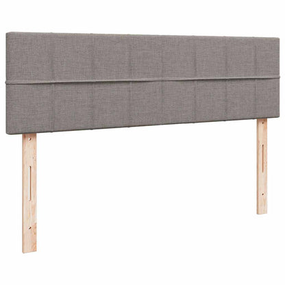 Pouf Letto con Materasso Tortora 140x200 cm in Tessuto