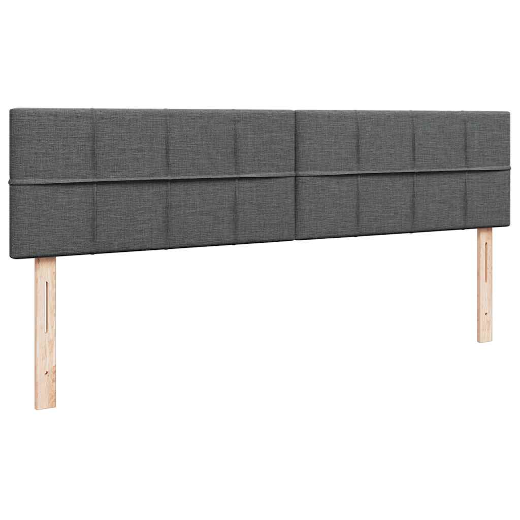 Struttura Letto Pouf con Materasso 160x200 cm in Tessuto