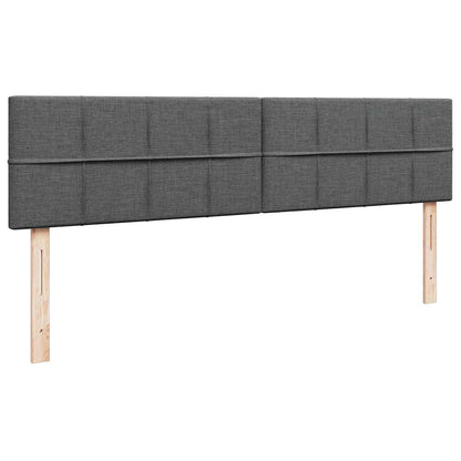 Struttura Letto Pouf con Materasso 160x200 cm in Tessuto