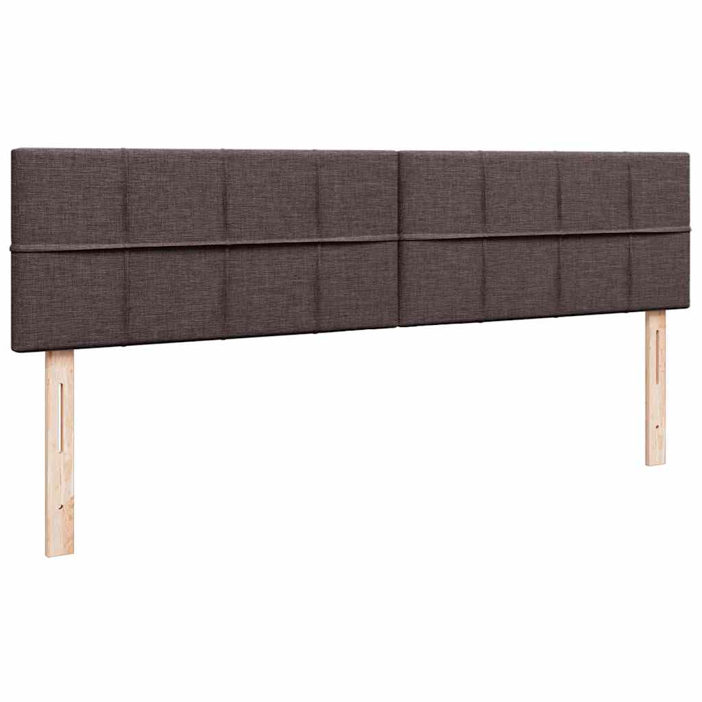 Struttura Letto Pouf con Materasso 200x200 cm in Tessuto | homemem39