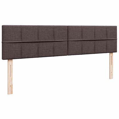 Struttura Letto Pouf con Materasso 200x200 cm in Tessuto | homemem39