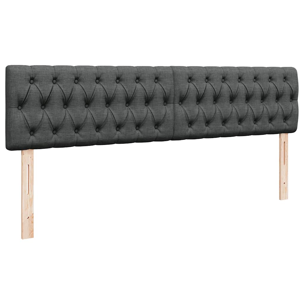 Struttura Letto Pouf con Materasso 180x200 cm in Tessuto