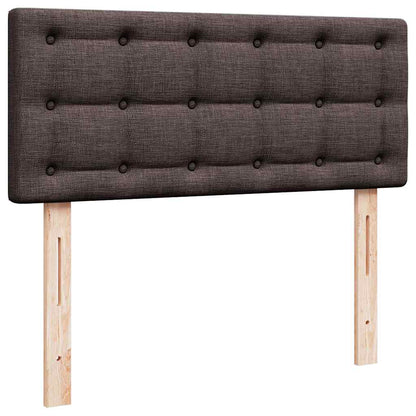 Struttura Letto Pouf con Materasso 80x200 cm in Tessuto