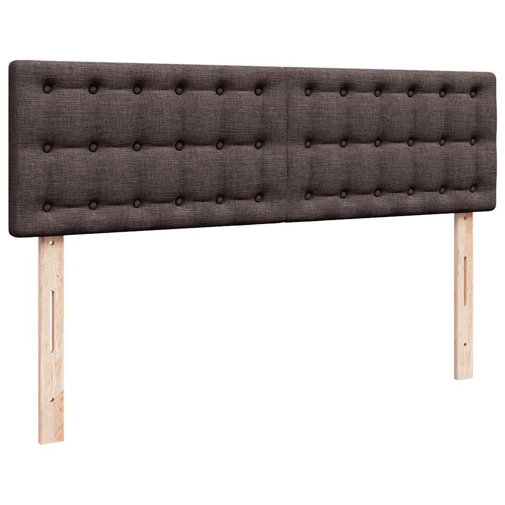 Struttura Letto Pouf con Materasso 140x200 cm in Tessuto
