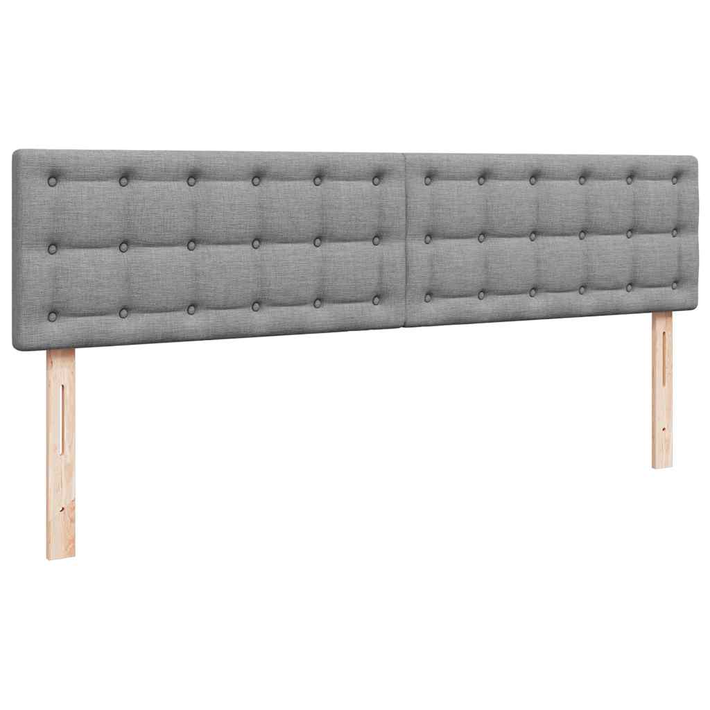 Struttura Letto Pouf con Materasso 180x200 cm in Tessuto