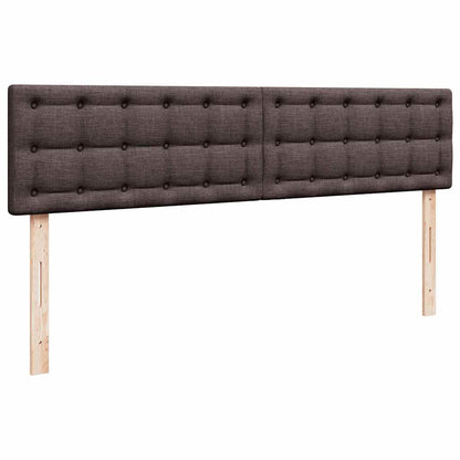Struttura Letto Pouf con Materasso 200x200 cm in Tessuto | homemem39