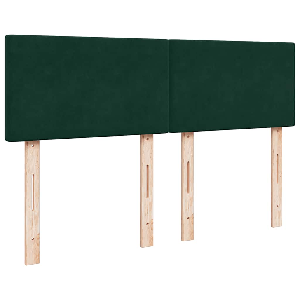 Struttura Letto Pouf con Materasso 140x190 cm in Velluto | homemem39