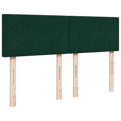 Struttura Letto Pouf con Materasso 140x190 cm in Velluto | homemem39
