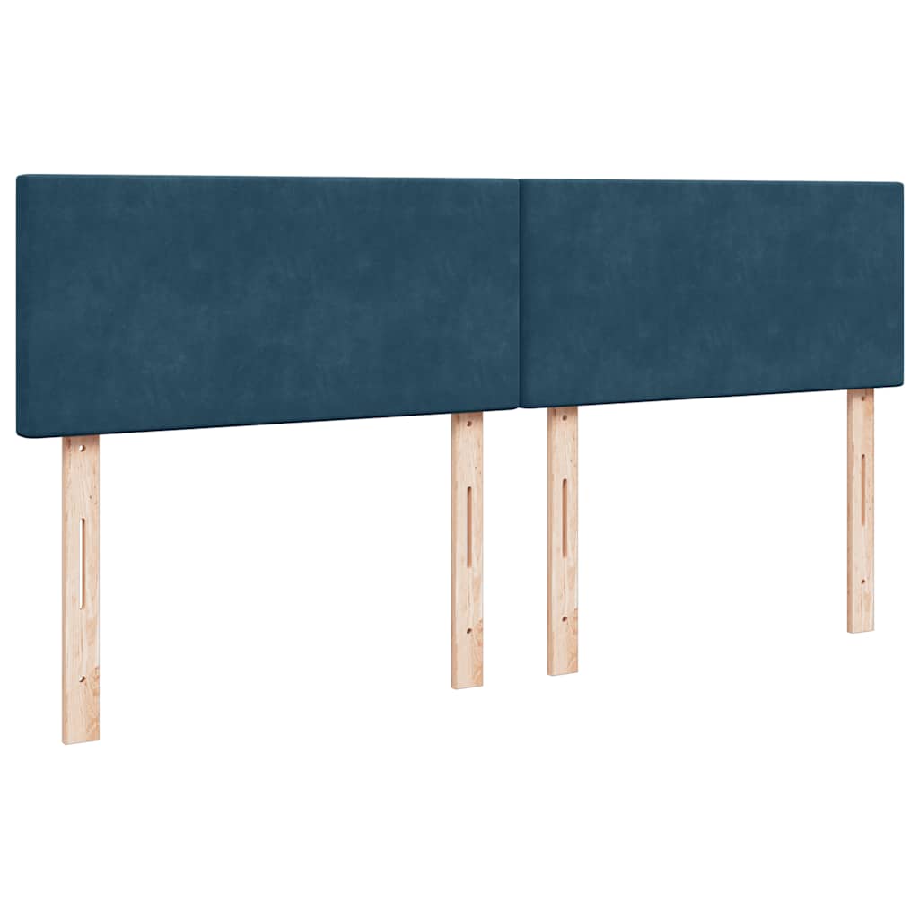 Struttura Letto Pouf con Materasso 160x200 cm in Velluto