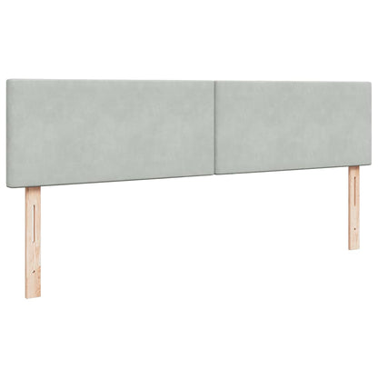Struttura Letto Pouf con Materasso 200x200 cm in Velluto | homemem39