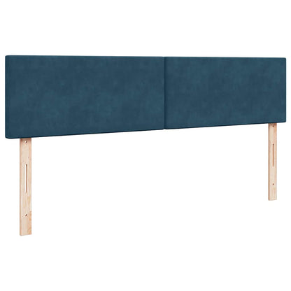 Struttura Letto Pouf con Materasso 200x200 cm in Velluto | homemem39