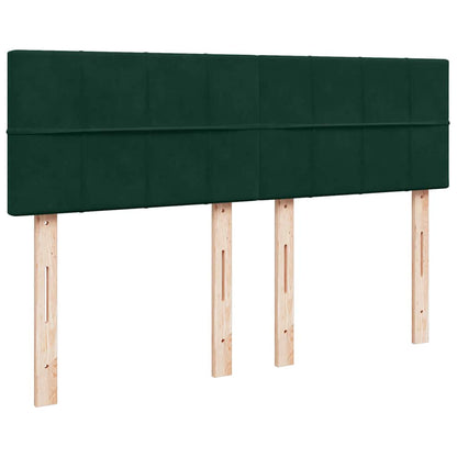 Struttura Letto Pouf con Materasso 140x190 cm in Velluto | homemem39