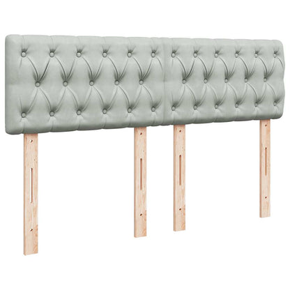 Struttura Letto Pouf con Materasso 140x190 cm Velluto | homemem39