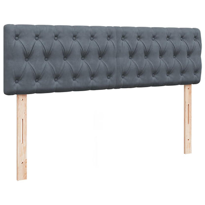 Struttura Letto Pouf con Materasso 140x200 cm in Velluto - homemem39