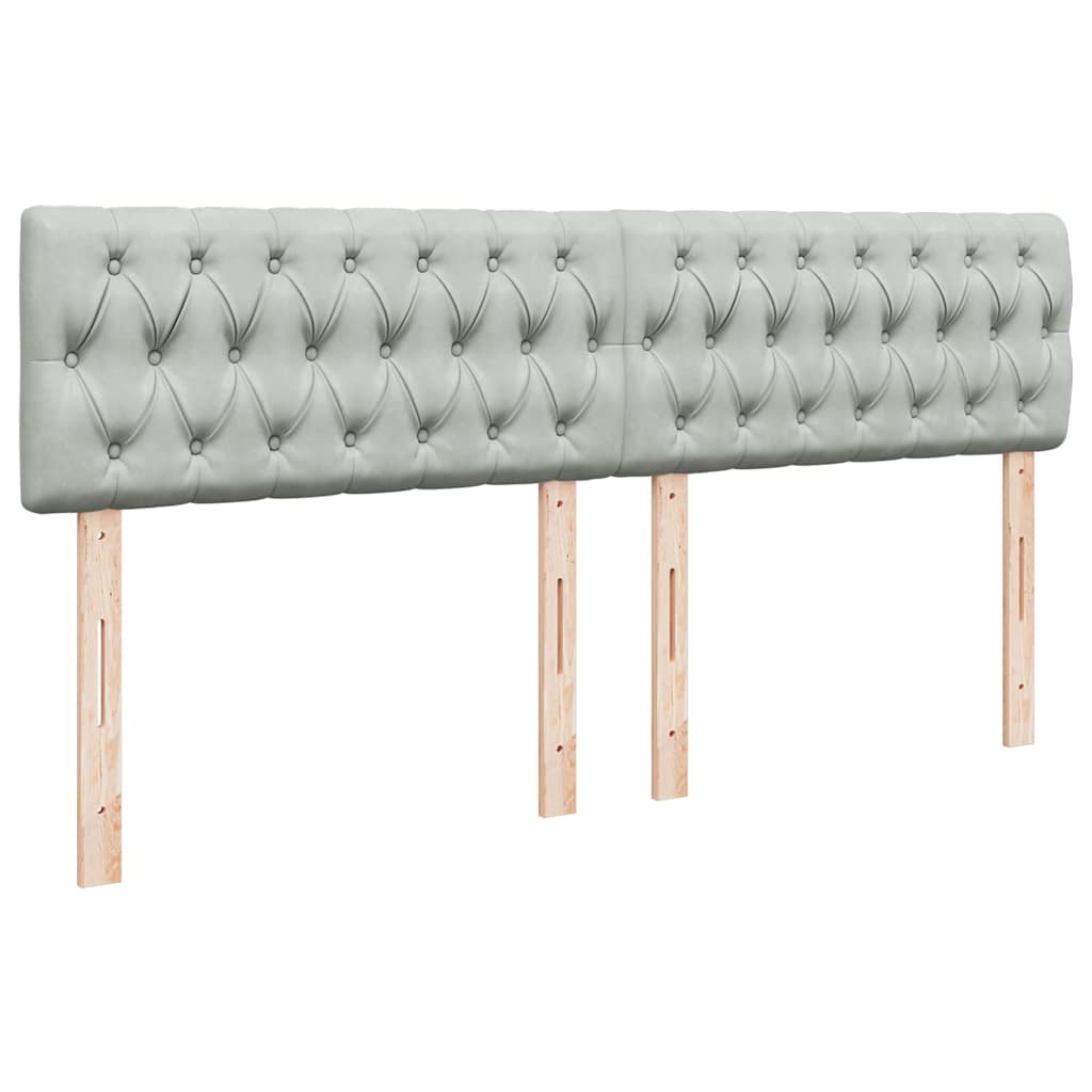 Struttura Letto Pouf con Materasso 180x200 cm in Velluto | homemem39