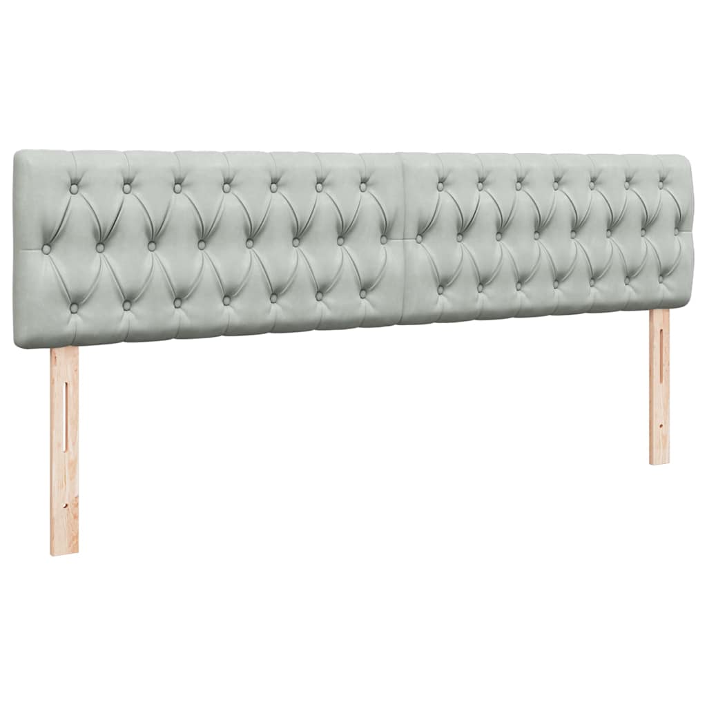 Struttura Letto Pouf con Materasso 200x200 cm in Velluto | homemem39