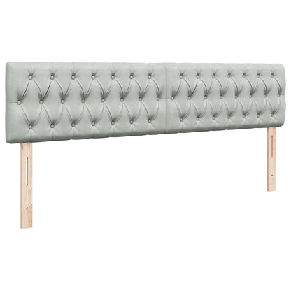 Struttura Letto Pouf con Materasso 200x200 cm in Velluto | homemem39